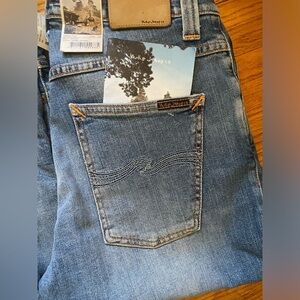 Nudie Jeans Blue Denim Jeans 32x34 grim tim salty stone wash